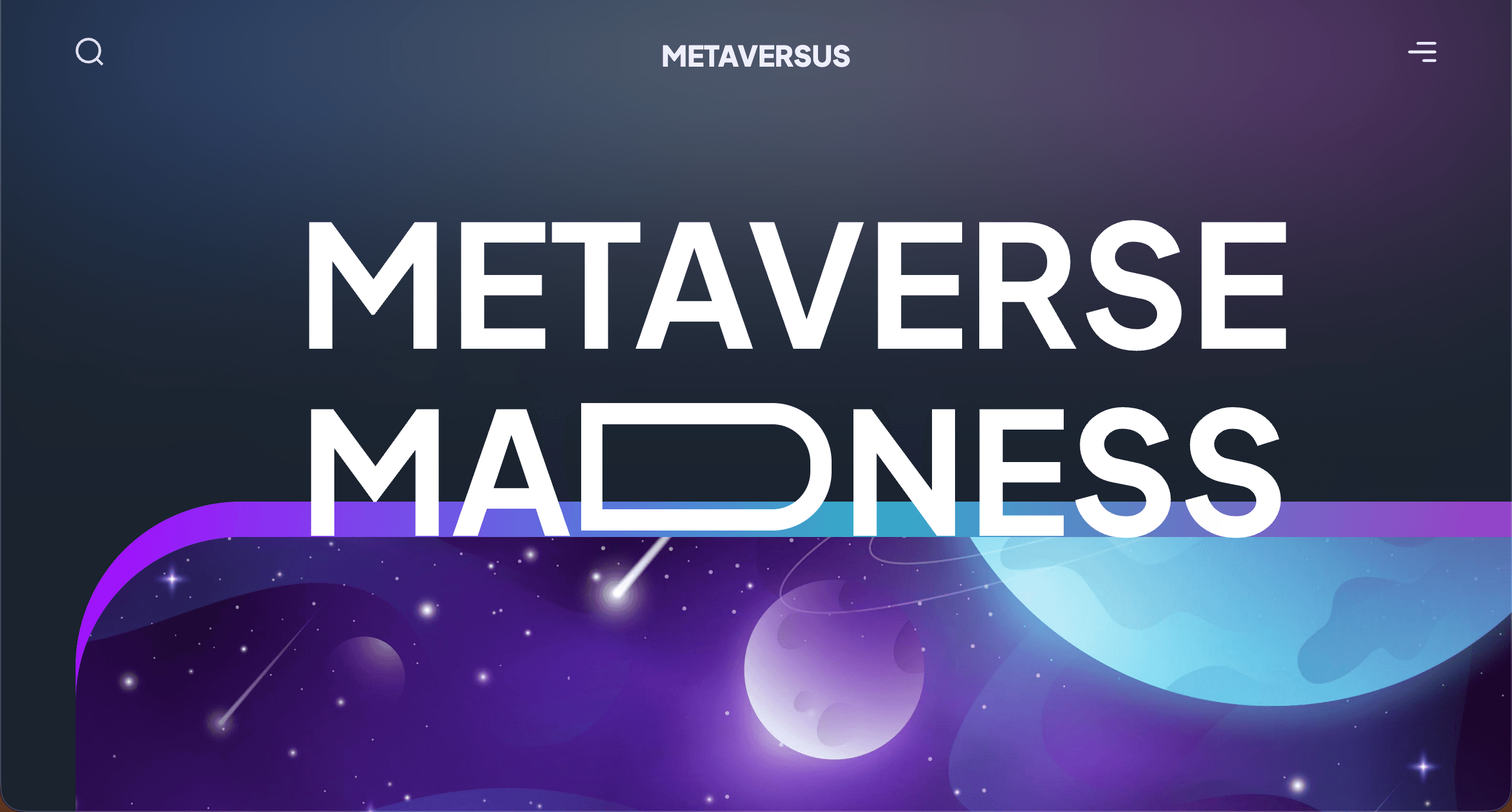 Metaversus Landing
